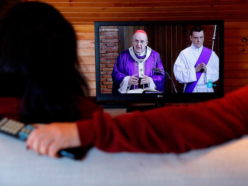 Misas en España, sube audiencia
